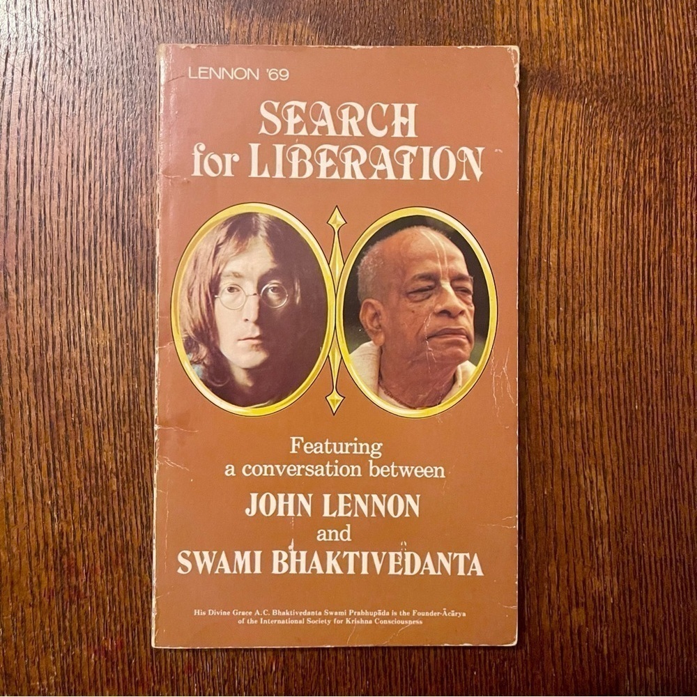 Lennon 69 Search for Liberation Book- First Printing 1981